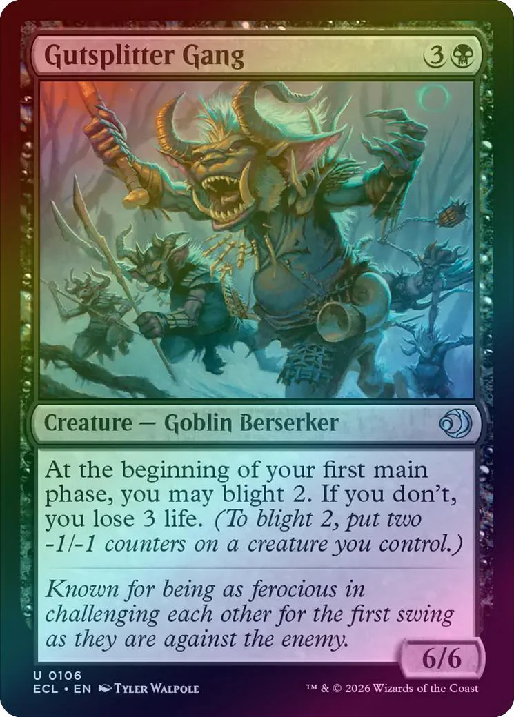 Gutsplitter Gang (Foil) (ECL)