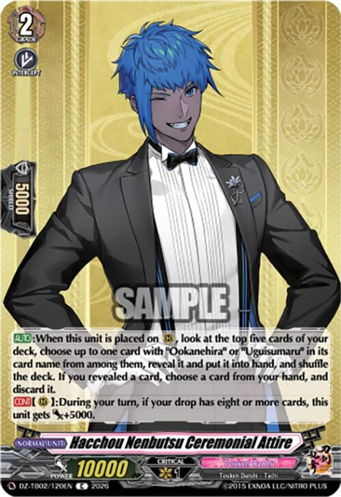 Hacchou Nenbutsu Ceremonial Attire - DZ-TB02/120EN - Common
