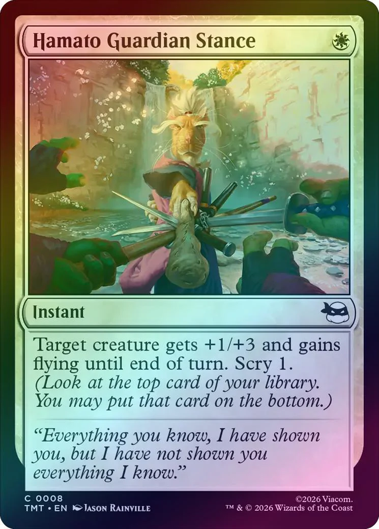 Hamato Guardian Stance (Foil) (TMT)
