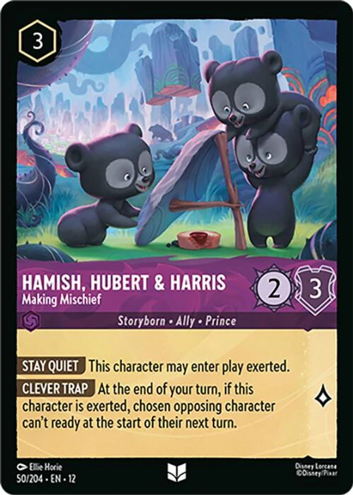 Hamish, Hubert & Harris (Making Mischief) - 50/204 - Uncommon