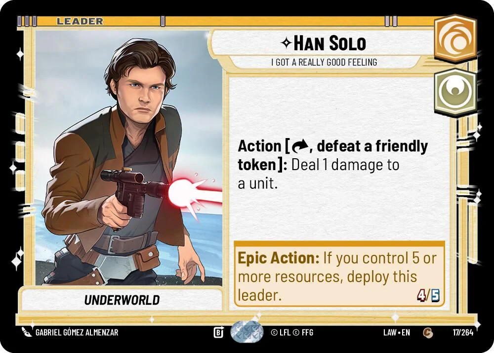 Han Solo - I Got a Really Good Feeling - 17/264 - Common