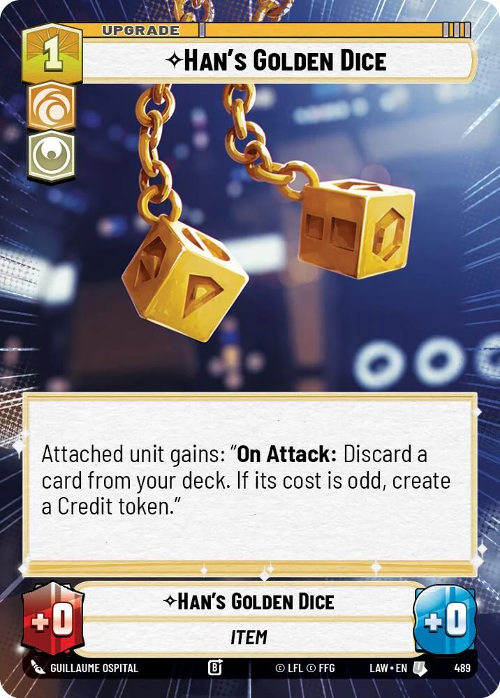 Han's Golden Dice (Hyperspace) - 489 - Uncommon