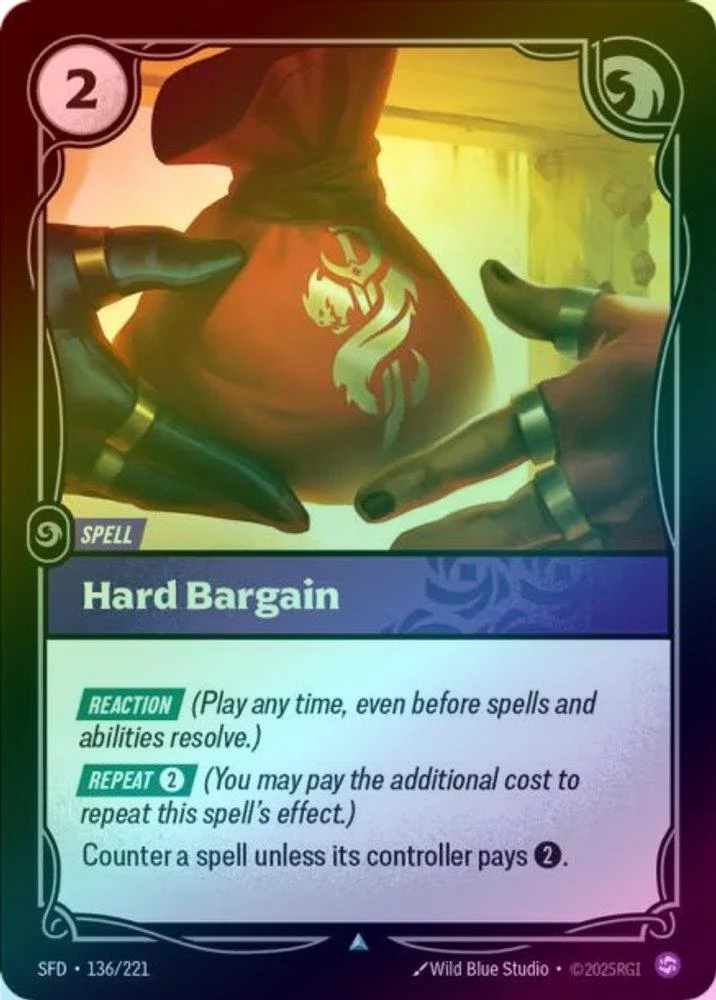 Hard Bargain - 136/221 - Uncommon (Foil)