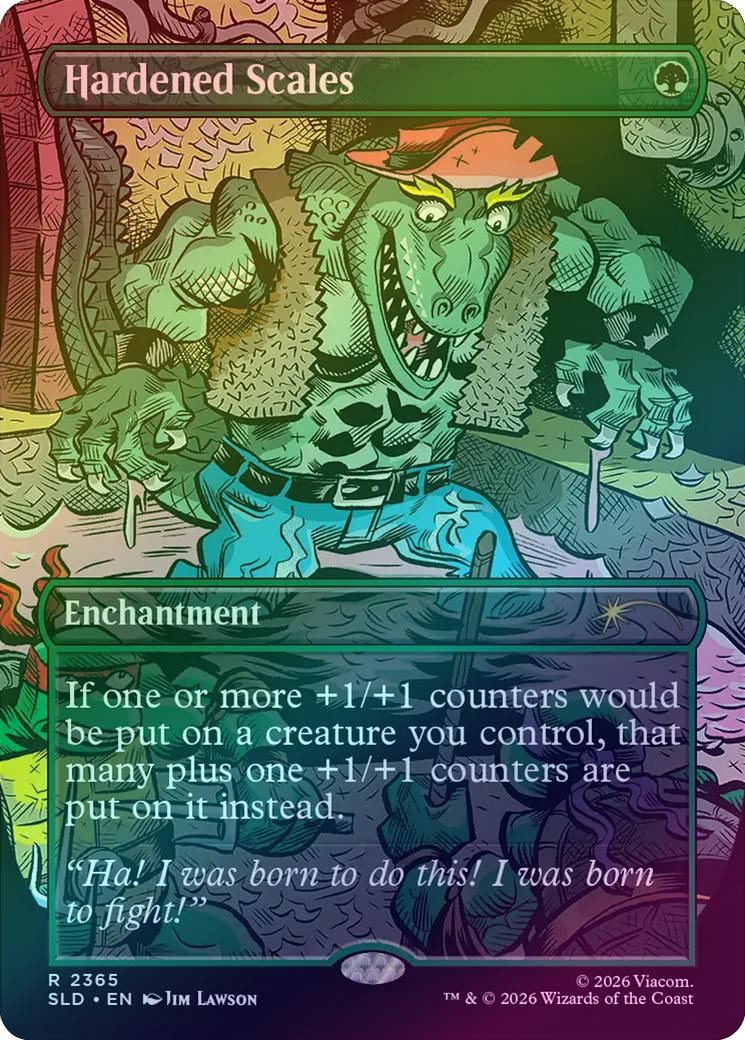 Hardened Scales - TMNT: The Mighty Mutanimals (Foil) (SLD)