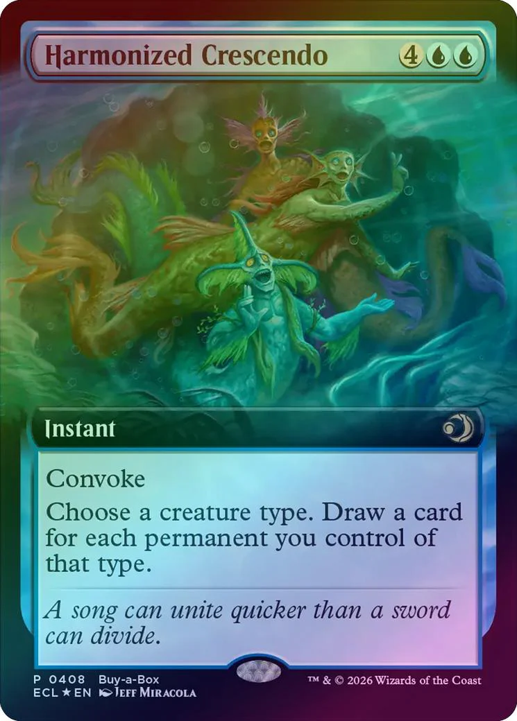 Harmonized Crescendo - Buy-A-Box Promo (Foil) (ECL)