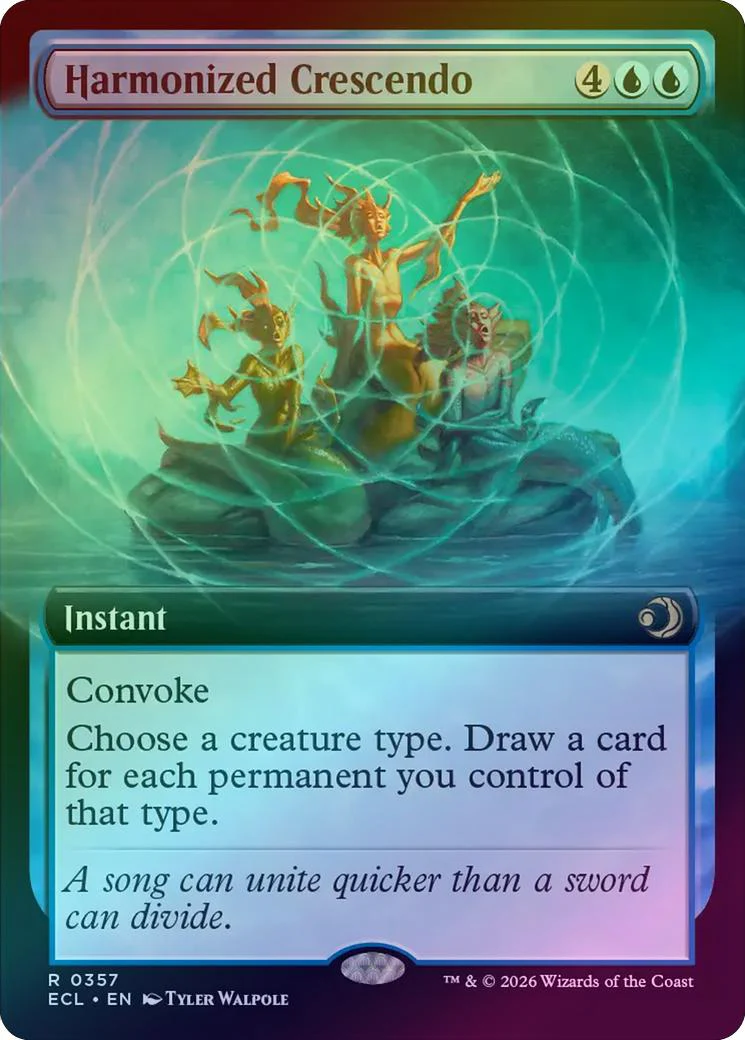 Harmonized Crescendo - Extended Art (Foil) (ECL)