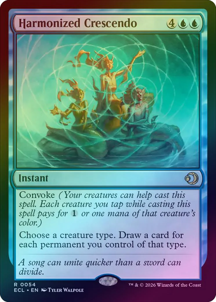 Harmonized Crescendo (Foil) (ECL)