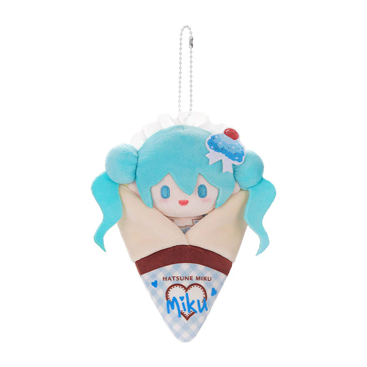 Hatsune Miku - Crêpe Mascot Keychain C - Plush