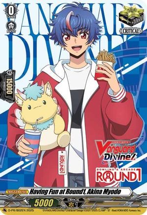 Having Fun at Round1, Akina Myodo - D-PR/802EN - Promo