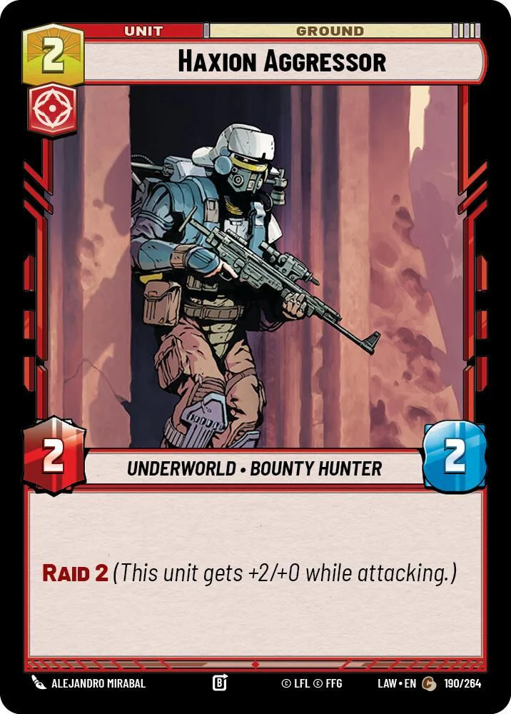 Haxion Aggressor - 190/264 - Common