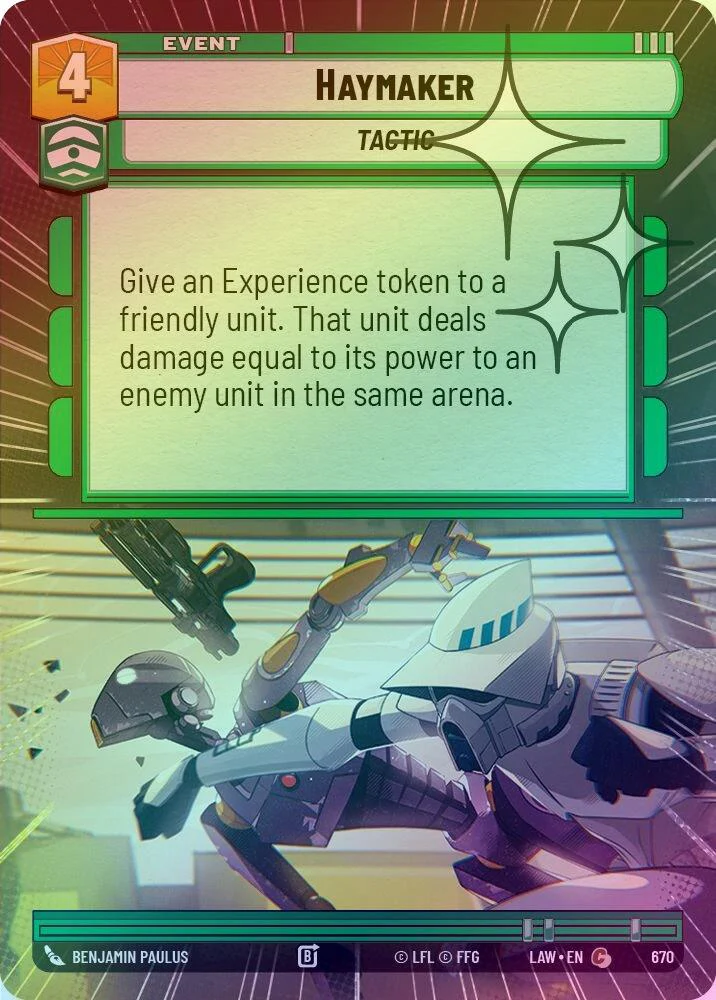 Haymaker (Hyperspace Foil) - 670 - Common (Foil)