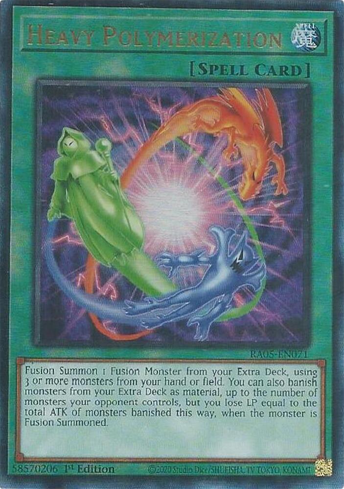 Heavy Polymerization (PUR) - RA05-EN071 - Prismatic Ultimate Rare - 1st Edition
