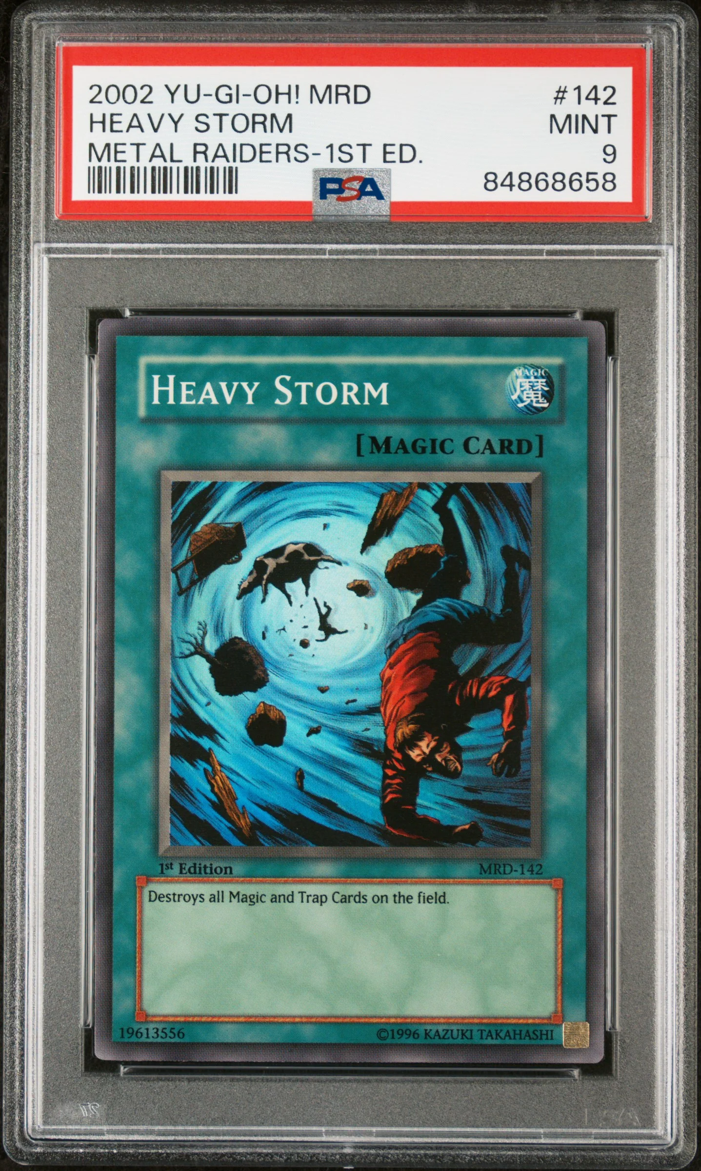 Heavy Storm [1st Edition] MRD-142 YuGiOh Metal Raiders MINT 9