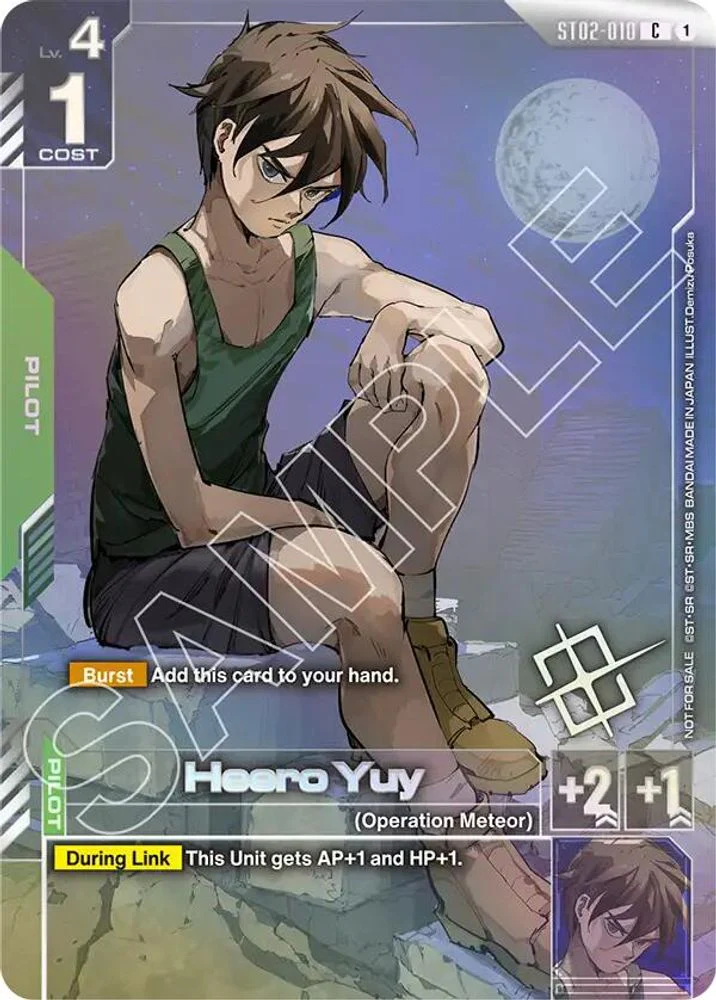 Heero Yuy (Championship Finalist Card 01) - ST02-010 - Common