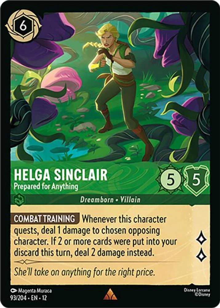 Helga Sinclair (Prepared for Anything) - 93/204 - Rare