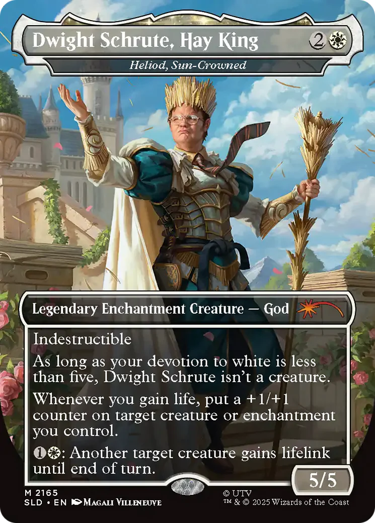 Dwight Schrute, Hay King // Heliod, Sun-Crowned - The Office: Dwight's Destiny (SLD)