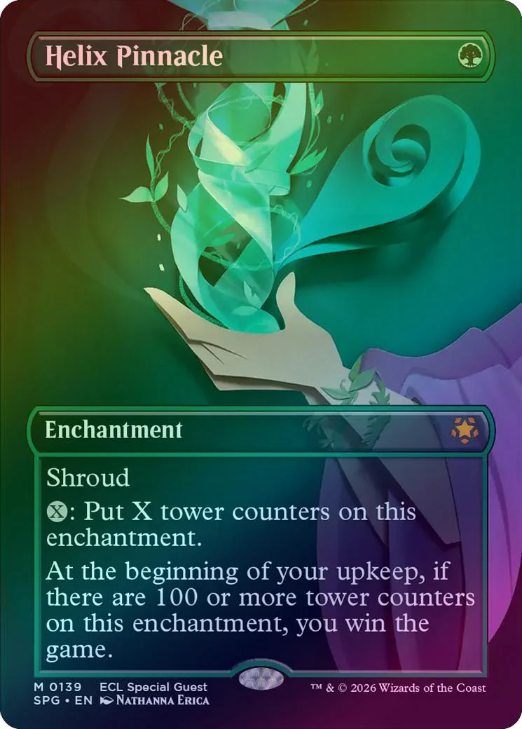 Helix Pinnacle - Borderless (Foil) (SPG)