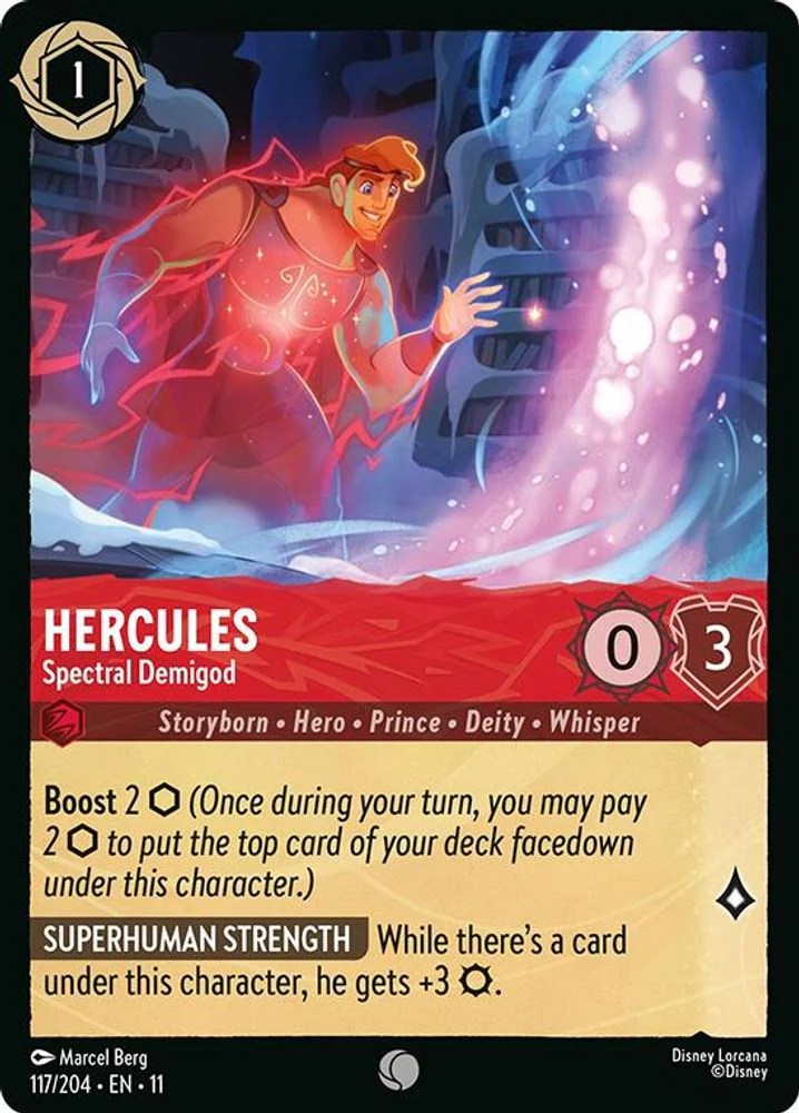 Hercules (Spectral Demigod) - 117/204 - Common