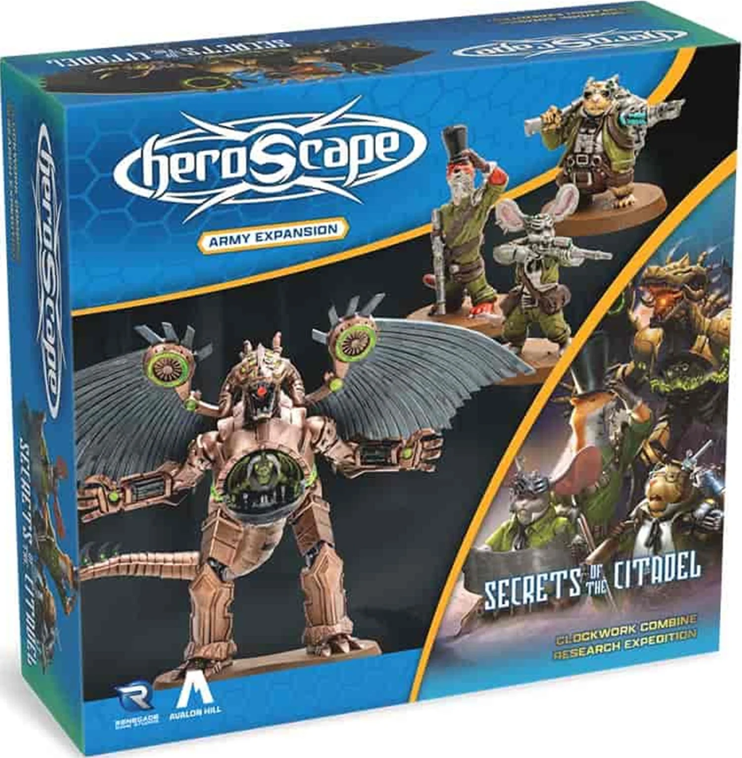 Heroscape: Clockwork Combine Research Expedition Army Expansion (Pre-Order)