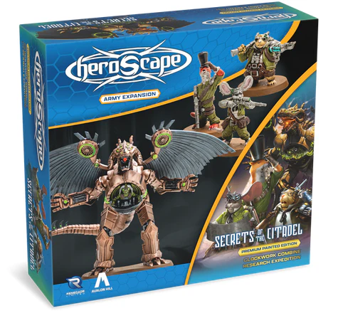 Heroscape: Clockwork Combine Research Expedition Army Expansion - Premium Painted Edition (Pre-Order)