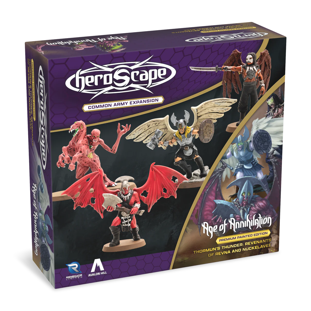 Heroscape: Revenants of Revna and Nuckelavee Army Expansion - Premium Painted Edition