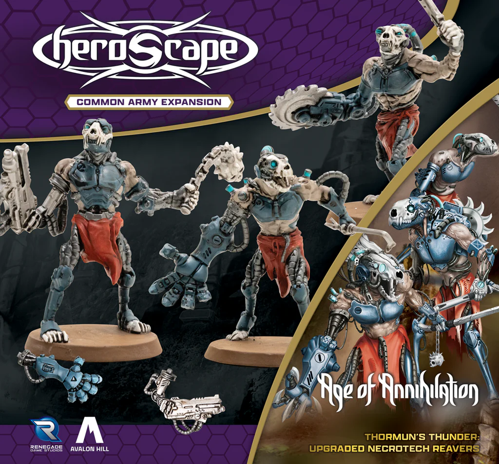 Heroscape: Upgraded Necrotech Reavers Army Expansion