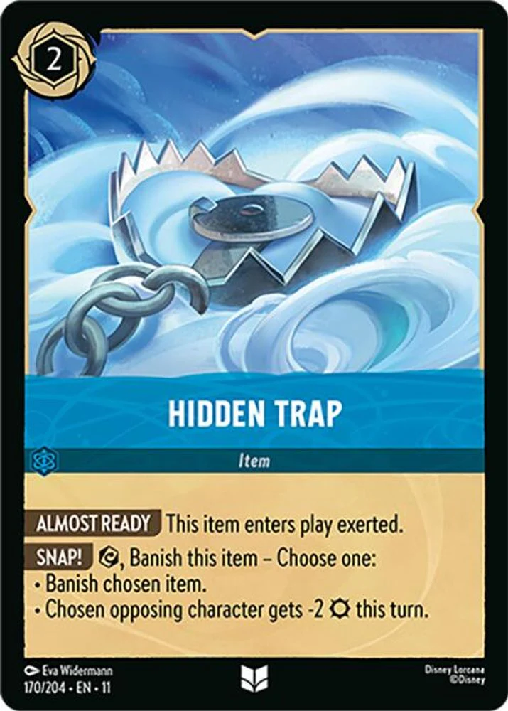 Hidden Trap - 170/204 - Uncommon