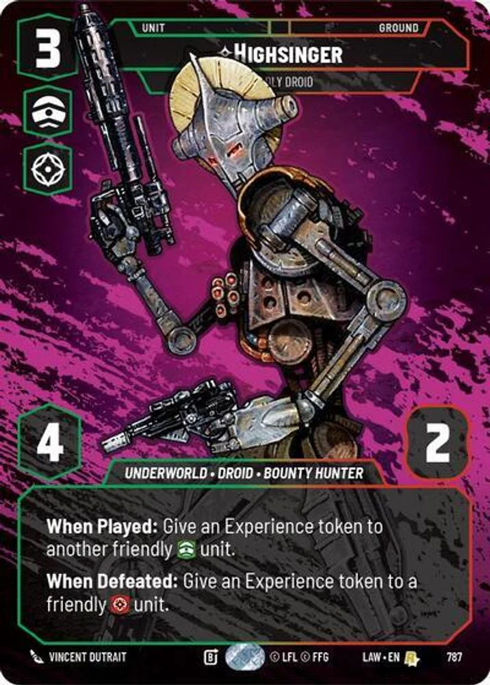 Highsinger - Deadly Droid (Prestige) - 787 - Rare