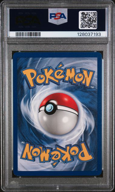 Hitmonlee - Fossil 1st Edition - Rare - PSA 8 NM-MT - Image 2
