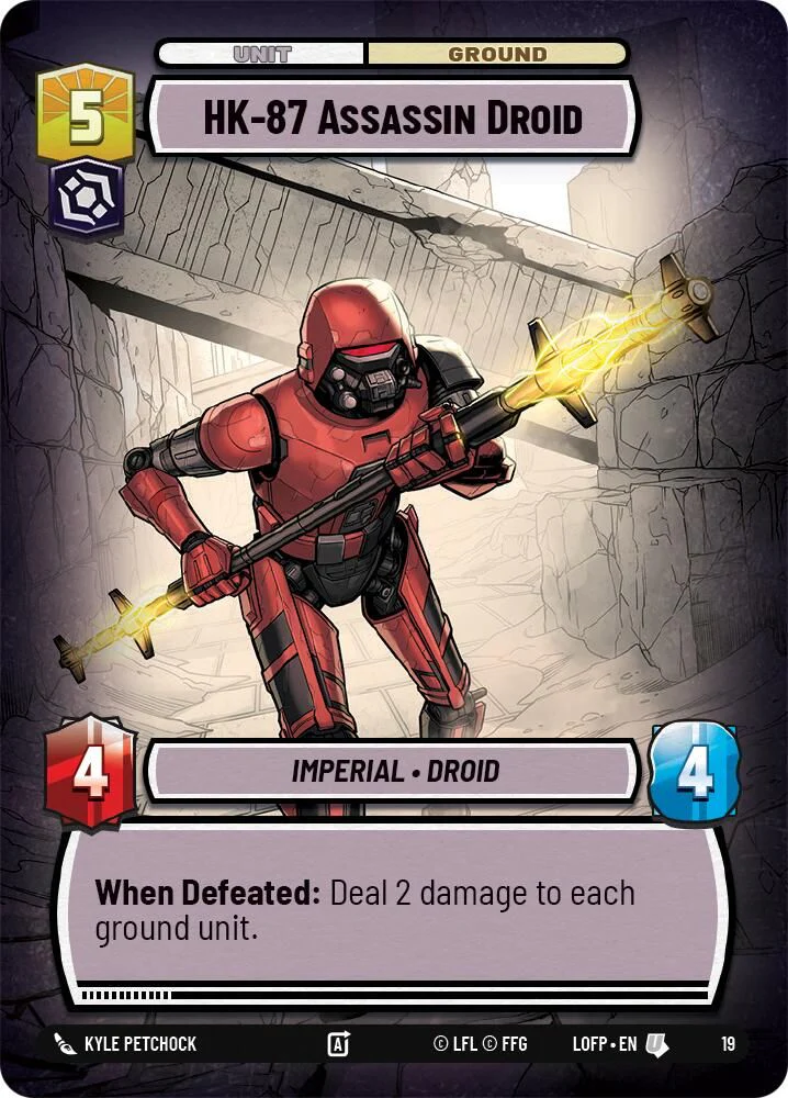 HK-87 Assassin Droid - 19 - Uncommon