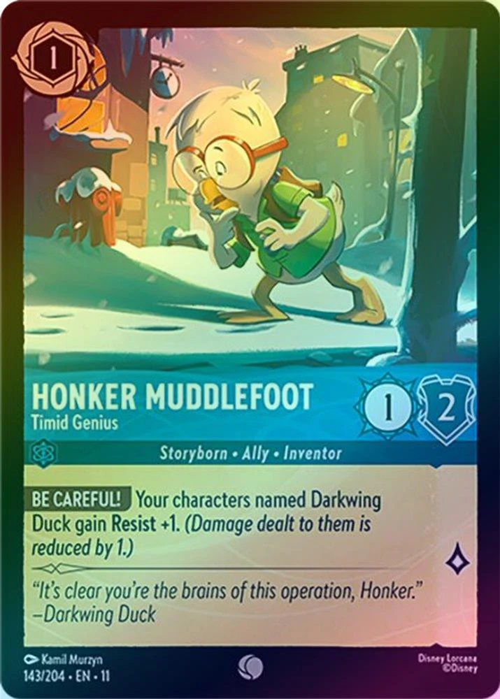 Honker Muddlefoot (Timid Genius) - 143/204 - Common (Foil)