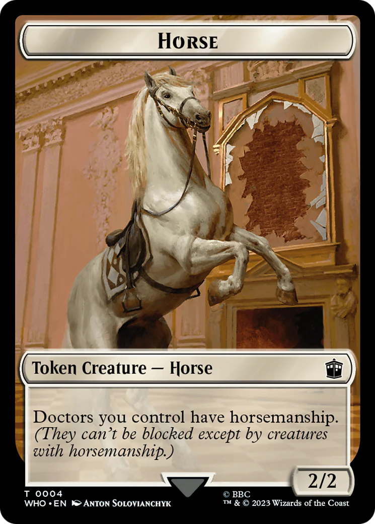 Horse // Soldier Token (TWHO)