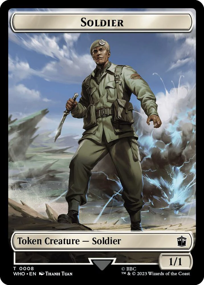 Horse // Soldier Token (TWHO) - Image 2