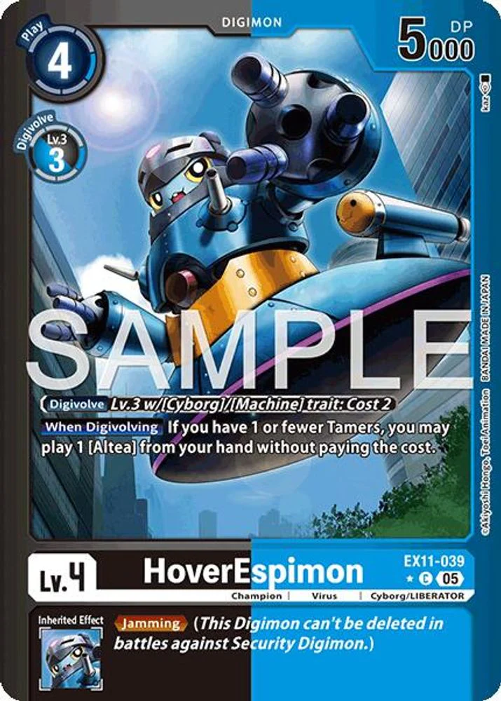 HoverEspimon (Limited Foil) - EX11-039 - Common