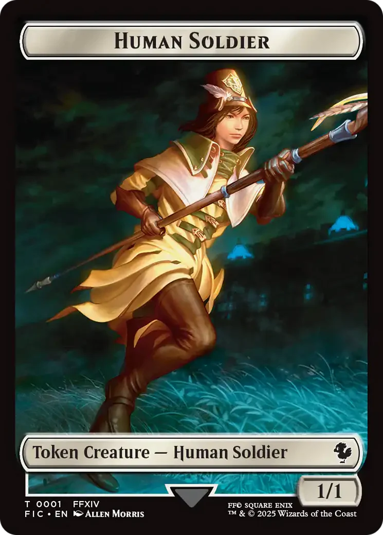 Human Soldier // Hero (009) Token (TFIC)