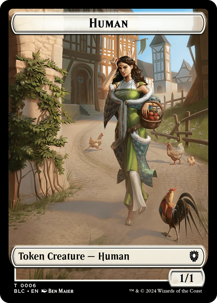 Human // Soldier Token (TBLC)
