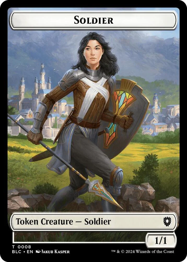Human // Soldier Token (TBLC) - Image 2