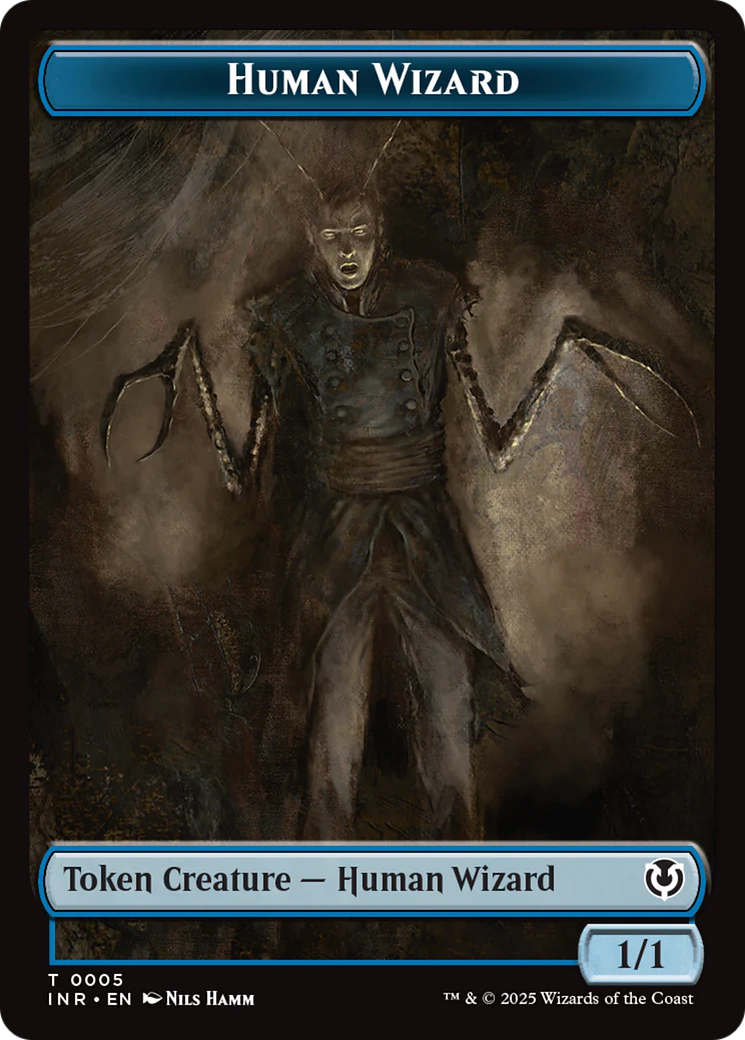 Human Wizard Token // Jace, Unraveler of Secrets Emblem (TINR)