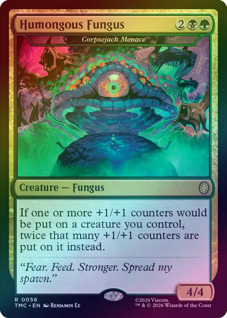 Humongous Fungus // Corpsejack Menace (Surge Foil) (TMC)
