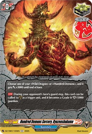 Hundred Demons Sorcery, Ryuzenshakuma - DZ-TB01/123EN - Common