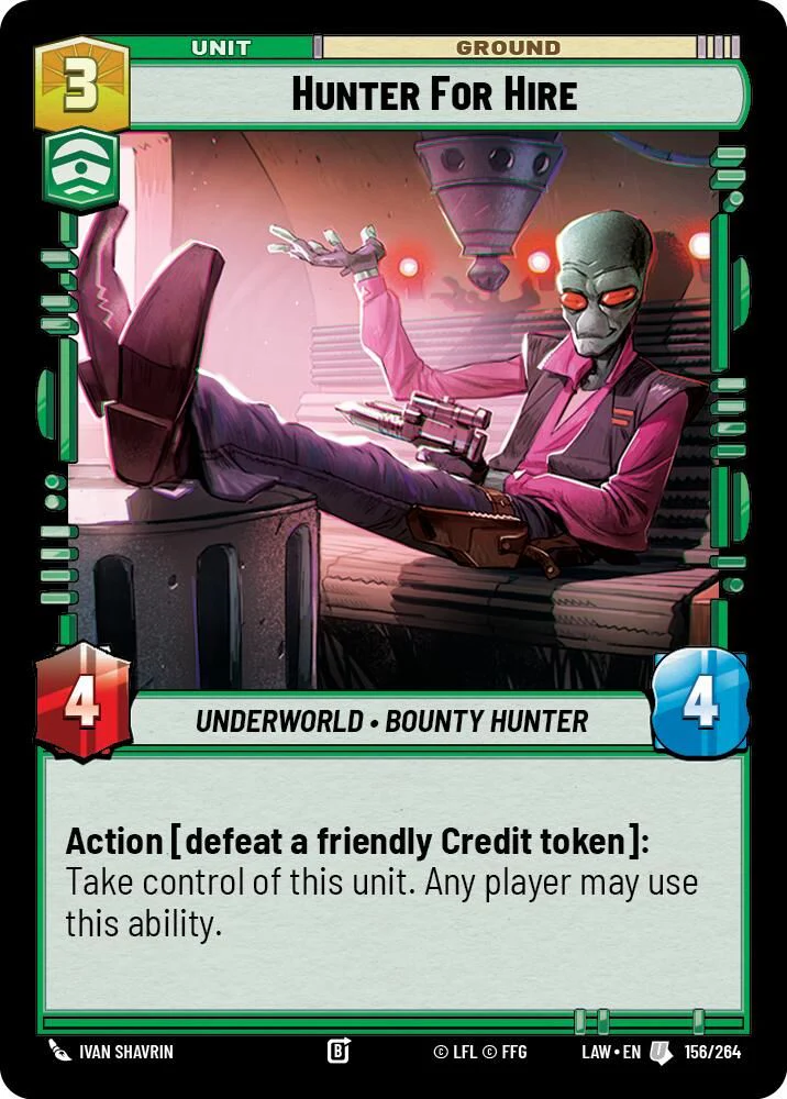 Hunter for Hire - 156/264 - Uncommon