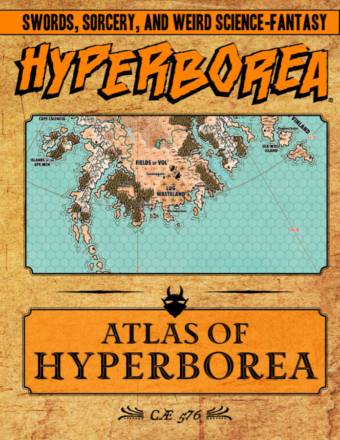 Hyperborea RPG - Atlas of Hyperborea (SC)