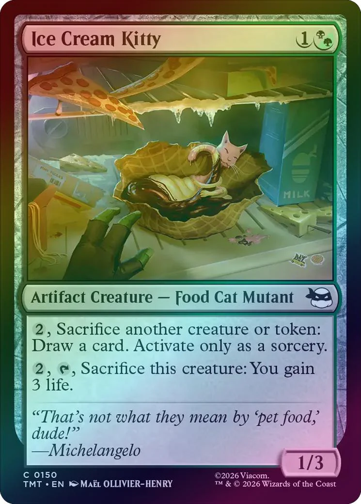 Ice Cream Kitty (Foil) (TMT)