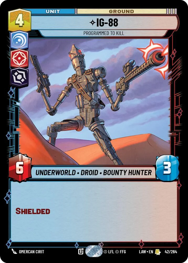 IG-88 - Programmed to Kill - 42/264 - Rare