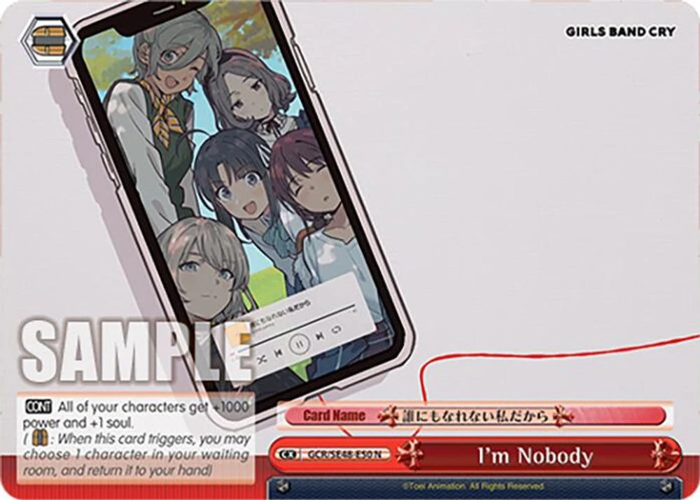 I'm Nobody - GCR/SE48-E50N - Normal