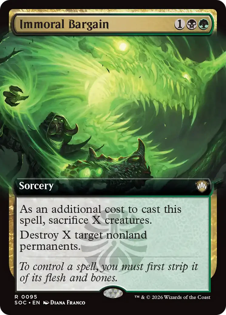 Immoral Bargain - Extended Art (SOC)