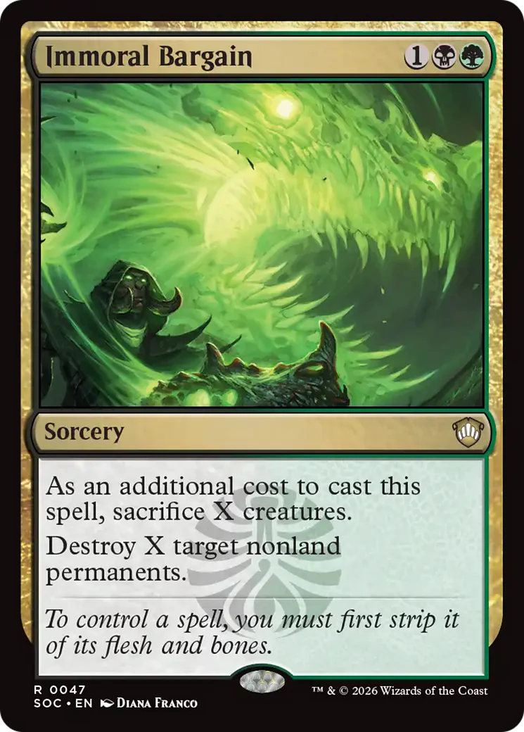 Immoral Bargain (SOC)