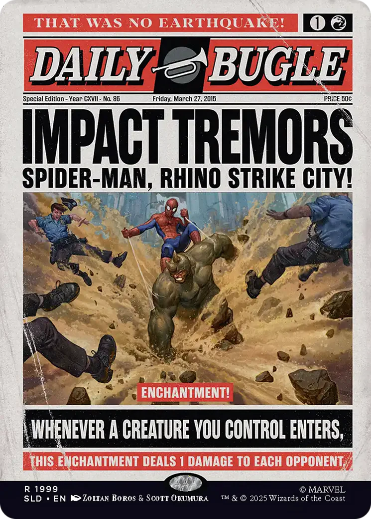 Impact Tremors - Marvel's Spider-Man: Daily Bugle Breaking News (SLD)