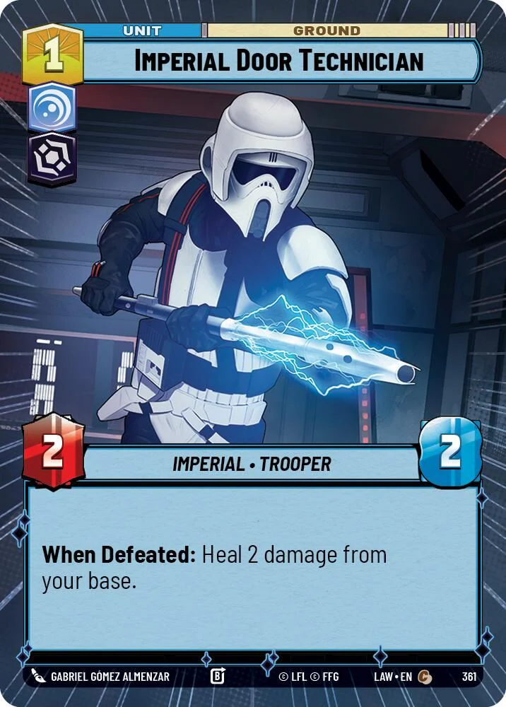 Imperial Door Technician (Hyperspace) - 361 - Common