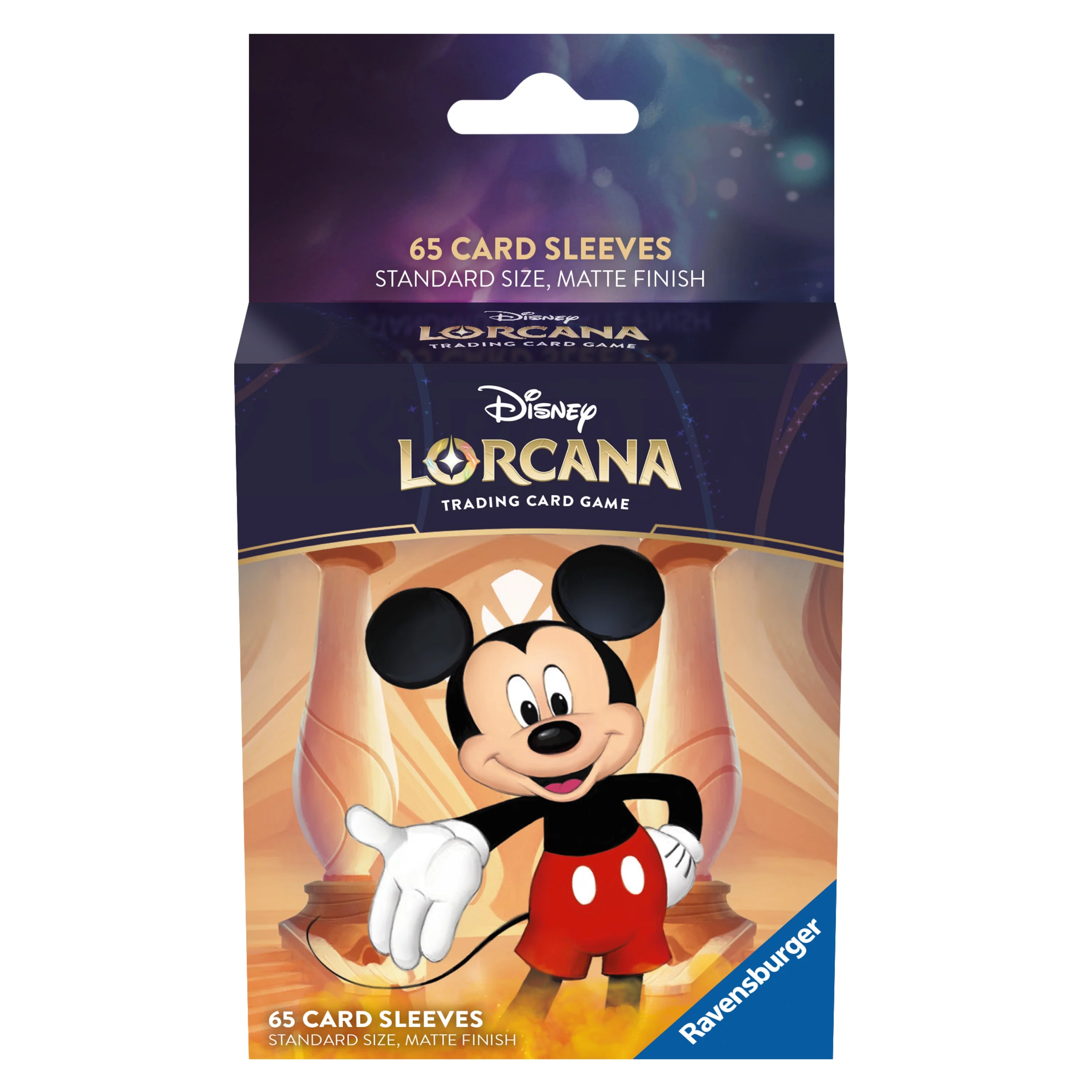 Disney Lorcana: The First Chapter: Standard Card Sleeves 65ct - Mickey Mouse